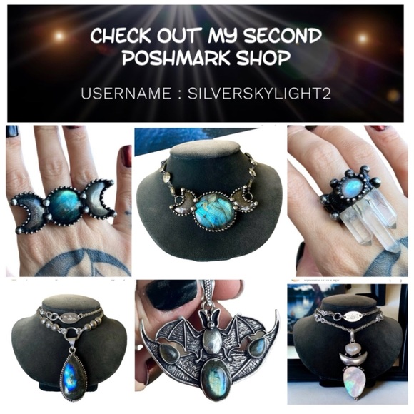 Thick stainless steel chocker obsidian arrow charm - Picture 13 of 13